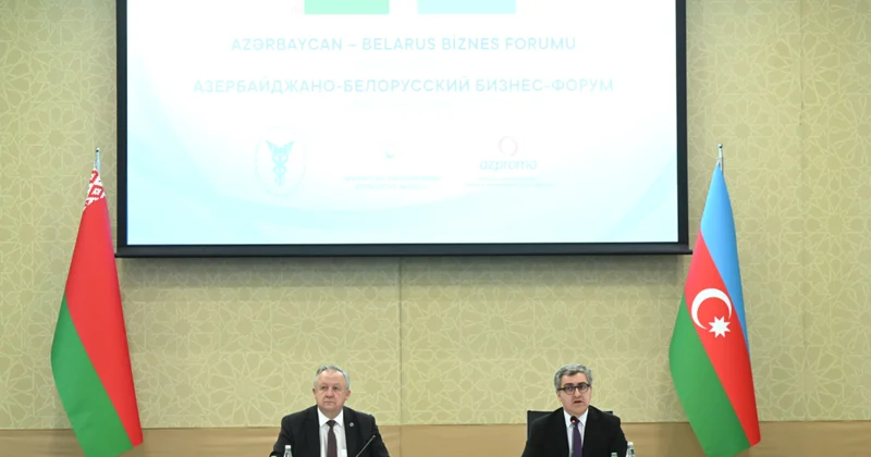 В Баку проходит азербайджано белорусский бизнес форум