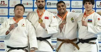 Azərbaycanın cüdo yığması İstanbulda keçirilən Avropa Kubokunu 7 medalla başa vurub FOTOLAR