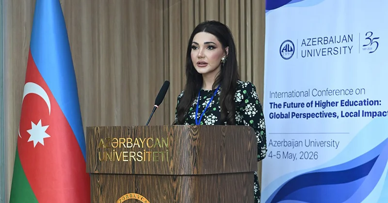 Azərbaycan Universitetində beynəlxalq konfrans keçirilir Fotolar
