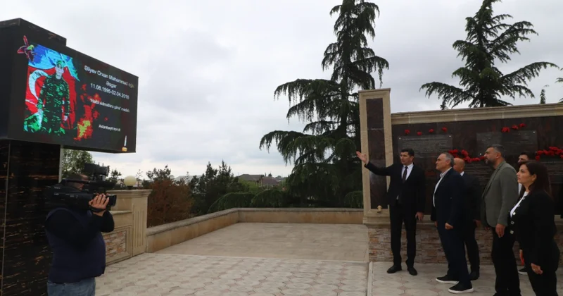 Trabzonun Gənclər və İdman İdarəsinin bir qrup əməkdaşı Qazaxa səfər edib