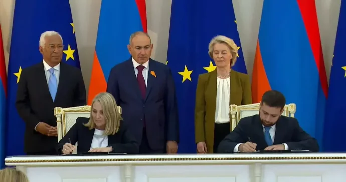 Ermənistan və Aİ nəqliyyat sahəsində tərəfdaşlıq sazişi imzaladılar