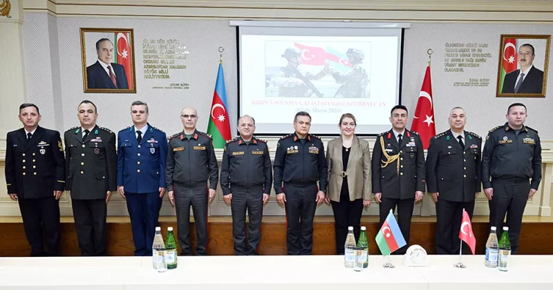 Состоялась встреча военных делегаций Азербайджана и Турции, посвященная вопросам защиты от ОМП ФОТО