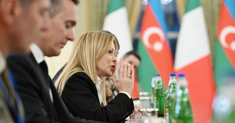 Мелони о партнерстве Италии и Азербайджана