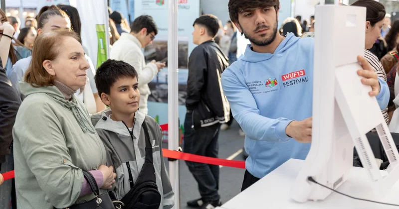 WUF13 Festivalının axşam proqramı Şəkidə böyük maraq doğurub FOTO