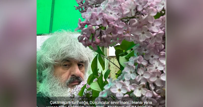 “Çəkilmişəm tənhalığa...” deyib Fotosunu paylaşdı