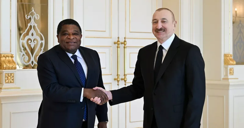 Алиев принял генерального секретаря Межпарламентского союза Мартина Чунгонга ФОТО