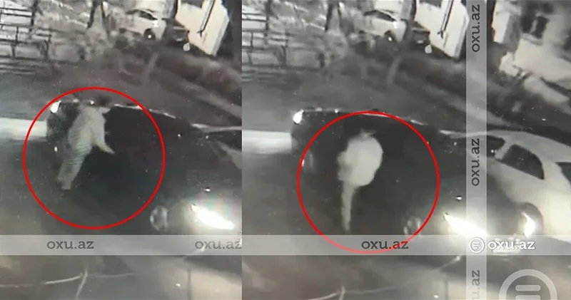 Сон в нетрезвом виде обошелся дорого: в Баку из авто спящего водителя похитили телефон ВИДЕО