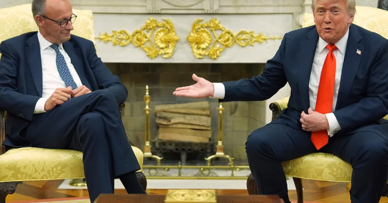 Трамп не упустил случая подшутить над канцлером Германии ВИДЕО