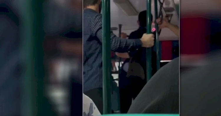 Bakıda avtobusda MÜBAHİSƏ: “Salaram səni təpiyimin altına” TƏFƏRRÜAT+VİDEO