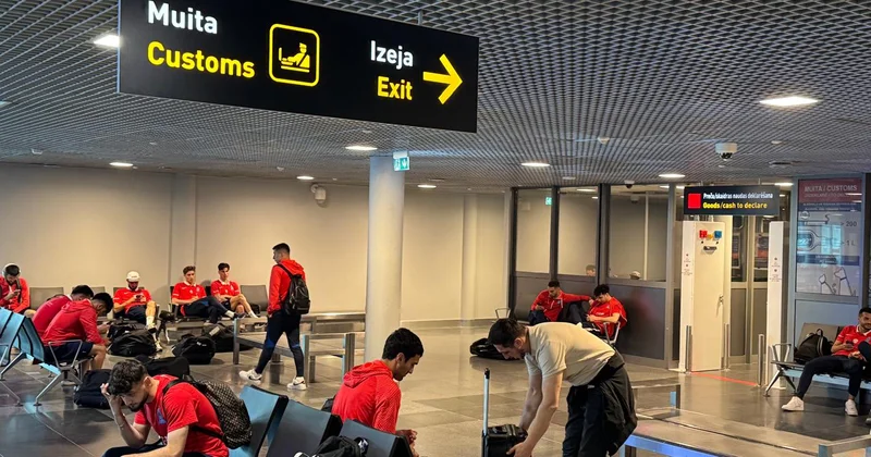 Milli komanda Riqaya çatdı