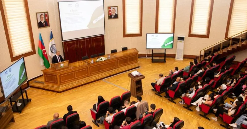 “Azərbaycan Dəmir Yolları” BDU tələbələri üçün infosessiya keçirib