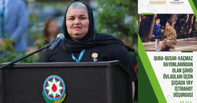 QHT layihə çərçivəsində şəhid övladları üçün Şuşada yay istirahət düşərgəsi təşkil edəcək