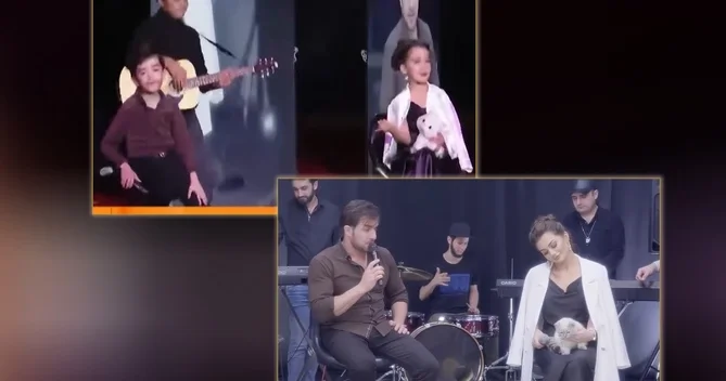 Özbəkistanlı uşaqlar Talıb Tale ilə Zeynəb Həsənini belə parodiya etdilər