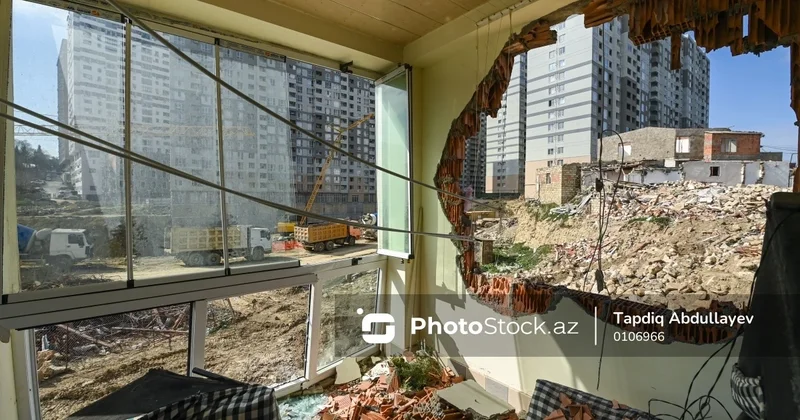 Melissa Group un vətəndaşın başına uçurduğu ev SÖKÜLÜR