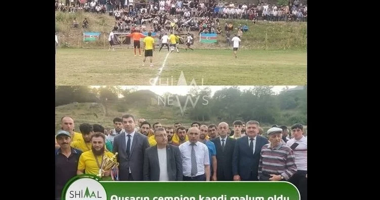 Qusarda çempionu bəlli olub