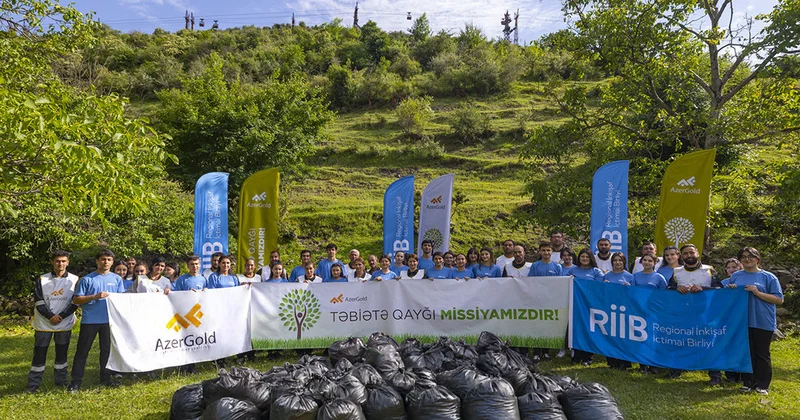 “AzerGold” və RİİB Daşkəsəndə ekoloji tədbirlər keçirib FOTO