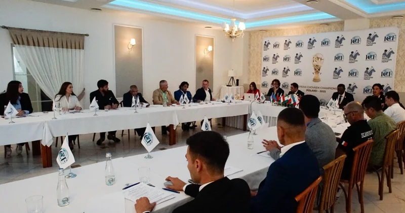 Polşada Beynəlxalq Çövkən Federasiyasının III Baş Assambleyası və Avropa çempionatının püşkatma mərasimi olub
