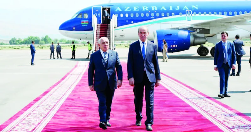 Baş nazir Düşənbədə