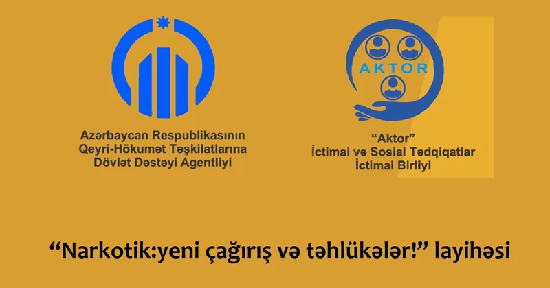 “Narkotik: yeni çağırış və təhlükələr!” layihəsinə start verilib