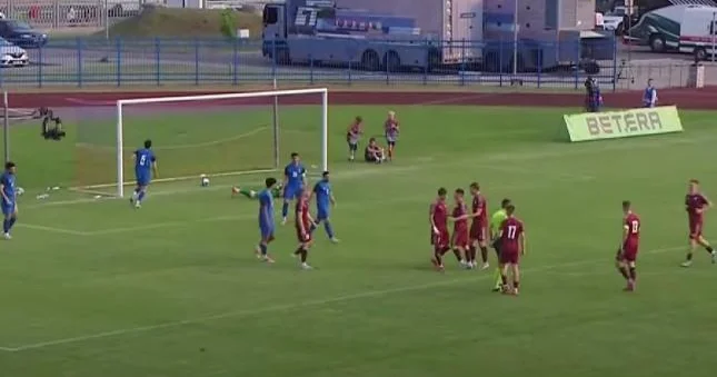 U 21 millimizin Belarusla oyunundan Video