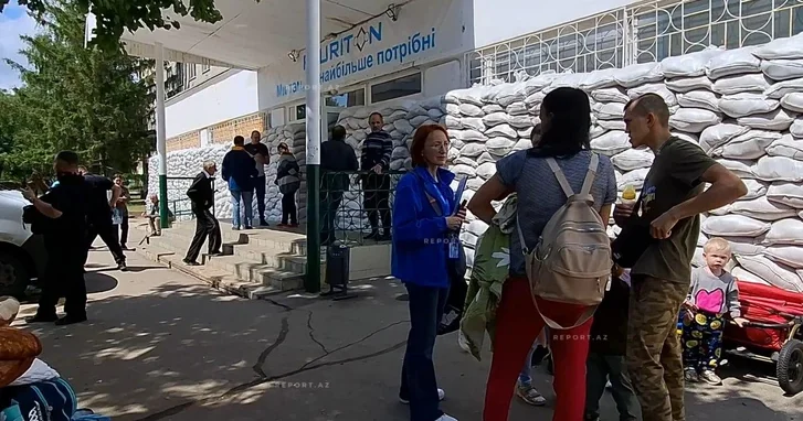 Массовая эвакуация сел Сумской области Украины