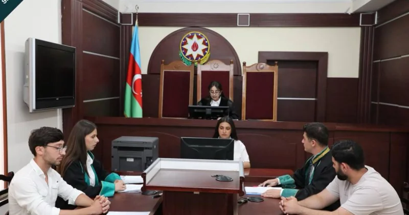 Naxçıvanda reallaşan “Konstitusiya Marafonu” layihəsinin məhkəmə simulyasiyası mərhələsi olub