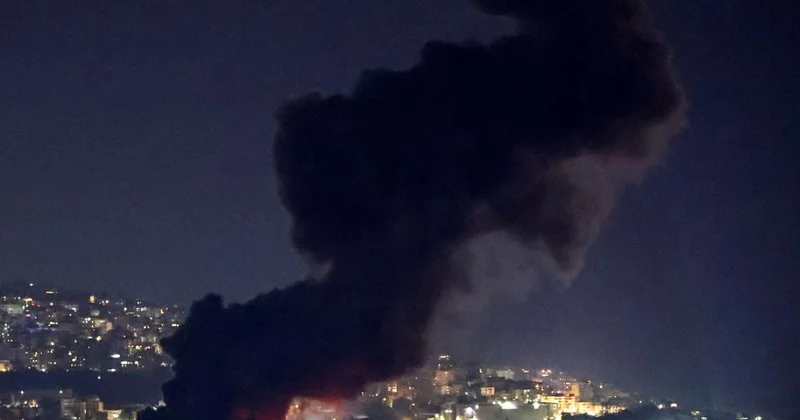 İsrail Beyrutu bombaladı