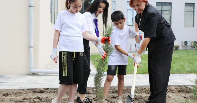 Qarabağ “DOST Evi” filialı ağacəkmə aksiyası keçirib