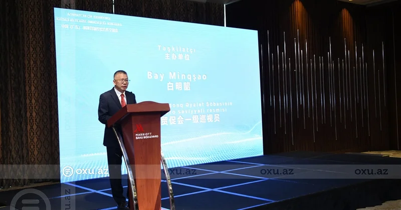 Bay Minqşao: Quanqdundan Azərbaycana 30 a yaxın şirkətin səfəri təşkil edilib
