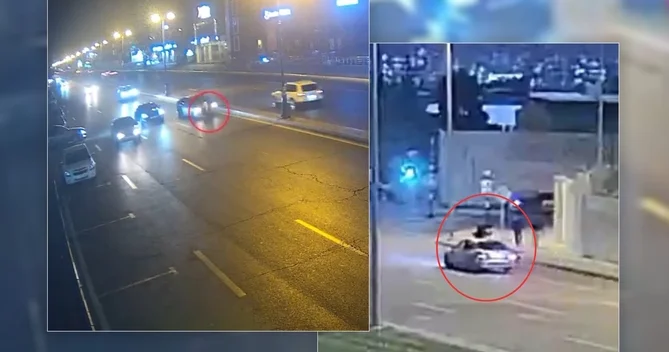 Bakıda piyadaların vurulması ilə bağlı GÖRÜNTÜLƏR
