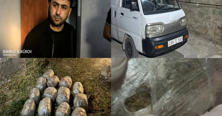 Bakıda ŞOK: çörək maşınında narkotik daşıyırdı VİDEO
