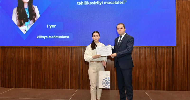 BMU tələbəsi İKTA nın müsabiqəsində I yerin qalibi olub