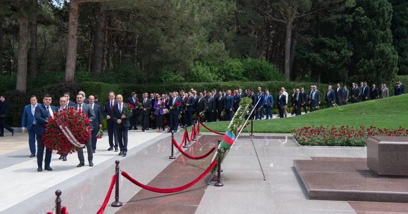 Azərbaycan Dövlət Su Ehtiyatları Agentliyinin kollektivi Heydər Əliyevin xatirəsini yad ediblər