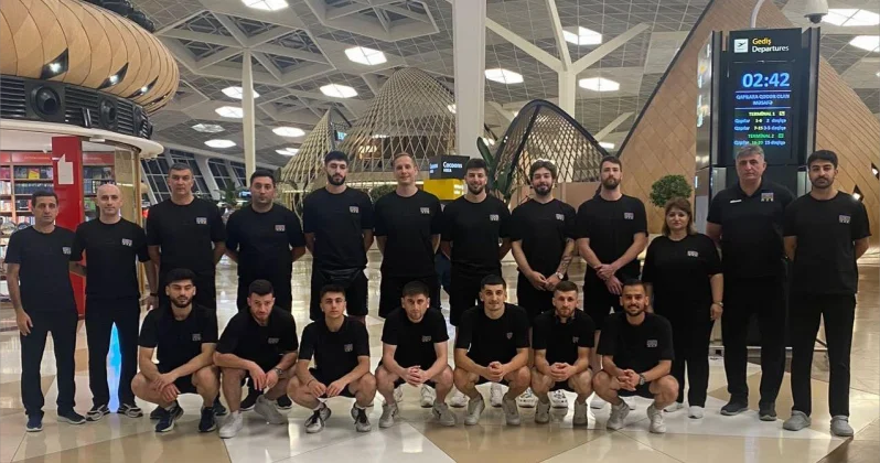Gümüş Avropa Liqası: Azərbaycan millisi İsveçə 12 nəfərlik heyətlə yollandı