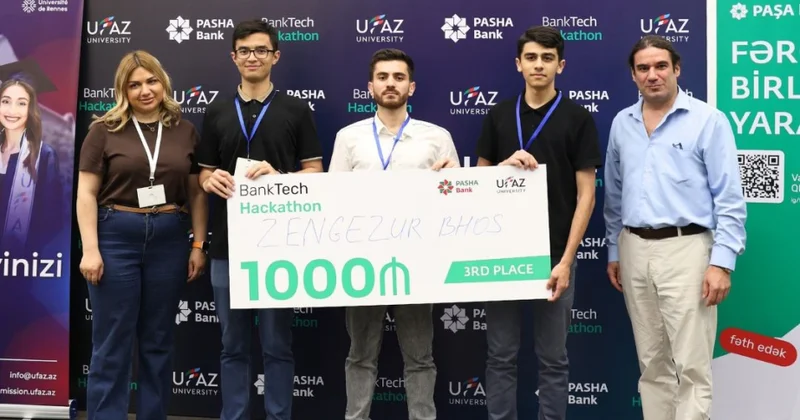 BANM tələbələri “BankTech” hakatonunda uğur qazanıblar
