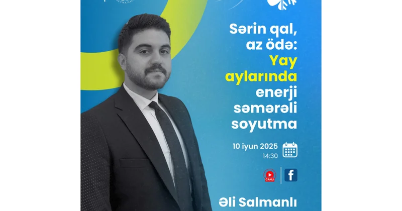 Yayda enerji istehlakının və xərcinin necə azaldıla biləcəyi mövzusunda vebinar keçiriləcək