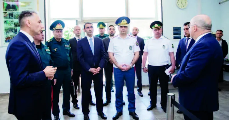 Dövlət qurumlarının nümayəndələri Bakı Limanında