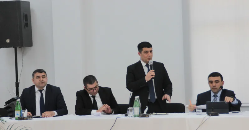 Sabirabad rayonunda müəllimlərlə görüş keçirildi