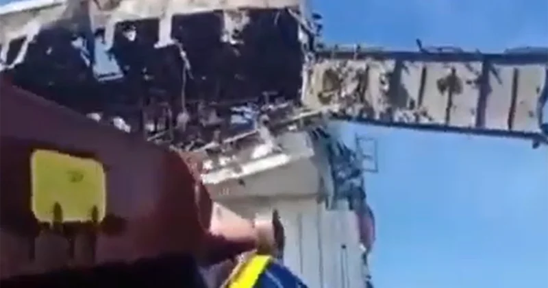 Vətəndaşlarımızın öldüyü gəminin Videosu
