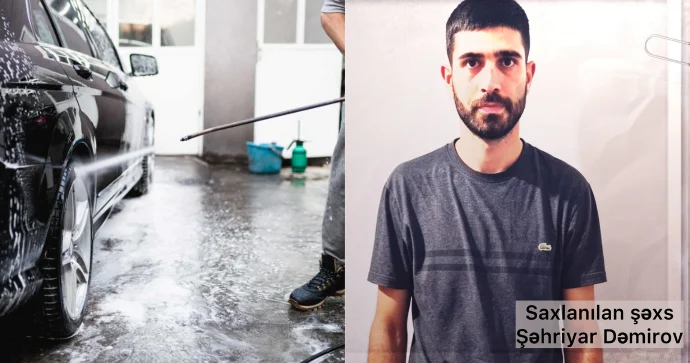 Yumaq üçün təhvil aldığı maşından 4300 manat oğurladı, saxlanıldı FOTO