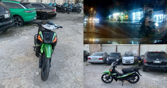 Xətai yol polisi təhlükə yaradan moped sürücüsünü CƏZALANDIRDI VİDEO