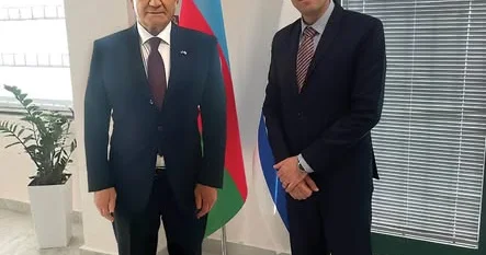 Vaqif Abdullayev İsrail səfiri ilə görüşüb