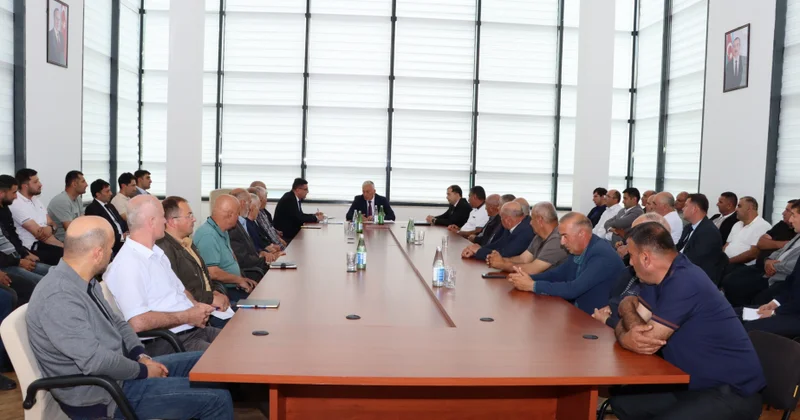 Qəbələdə fermerlər və kənd təsərrüfatı məhsulları istehsalçıları ilə görüş olub