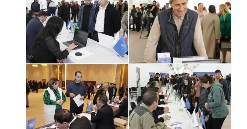 Azad edilmiş ərazilərdə 10 mindən artıq sakinin məşğulluğu təmin edilib