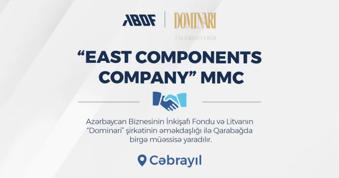 ABDF Litvanın “Dominari” şirkəti ilə birgə istehsal müəssisəsi yaradır