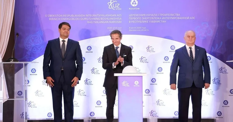 Özbəkistanda ilk AES in tikintisinə start verildi