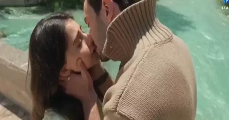 Sevdiğim sensin serialında huşsuz etdirən öpüş VİDEO