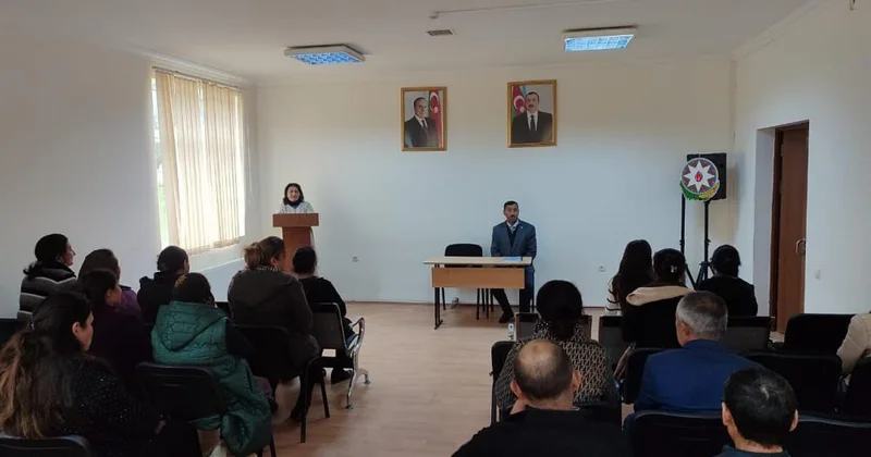 YAP Gədəbəy rayon təşkilatında silsilə tədbirlər keçirilib