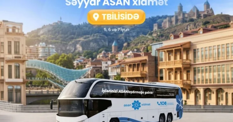 Səyyar Asan xidmət Tiflisdədir