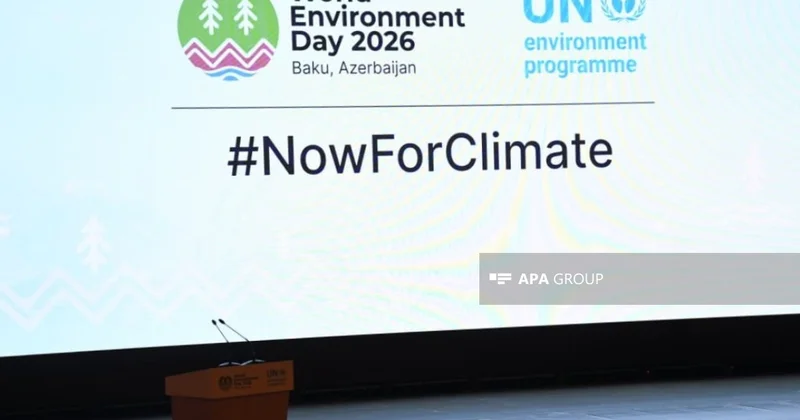 Heydər Əliyev Mərkəzində Ümumdünya Ətraf Mühit Gününə həsr olunmuş beynəlxalq tədbir keçirilir